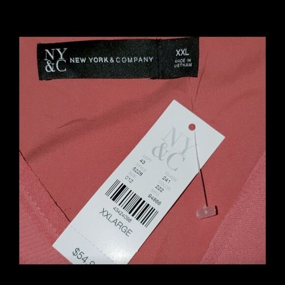 NWT Women’s New York and Company Blouse XXL - Picture 5 of 11